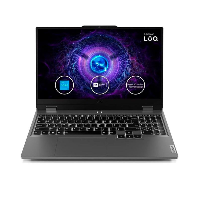 LENOVO - Laptop Lenovo LOQ i5-12450HX, 15.6" FHD 144 Hz, 40GB, SSD 512GB, RTX 3050 6GB