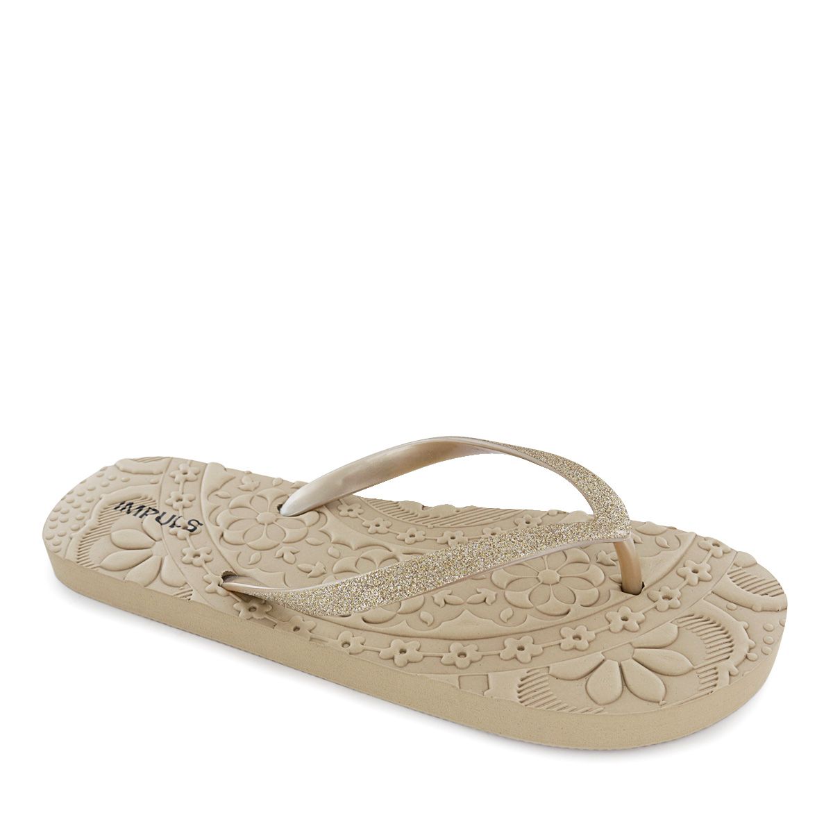 IMPULS - Sandalia Playera Impuls Mujer Beige Aqua10