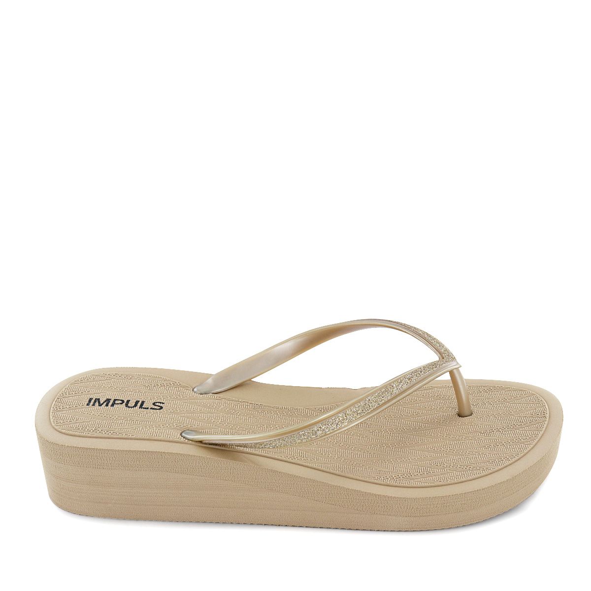 IMPULS - Sandalia Playera Impuls Mujer Beige Aqua13