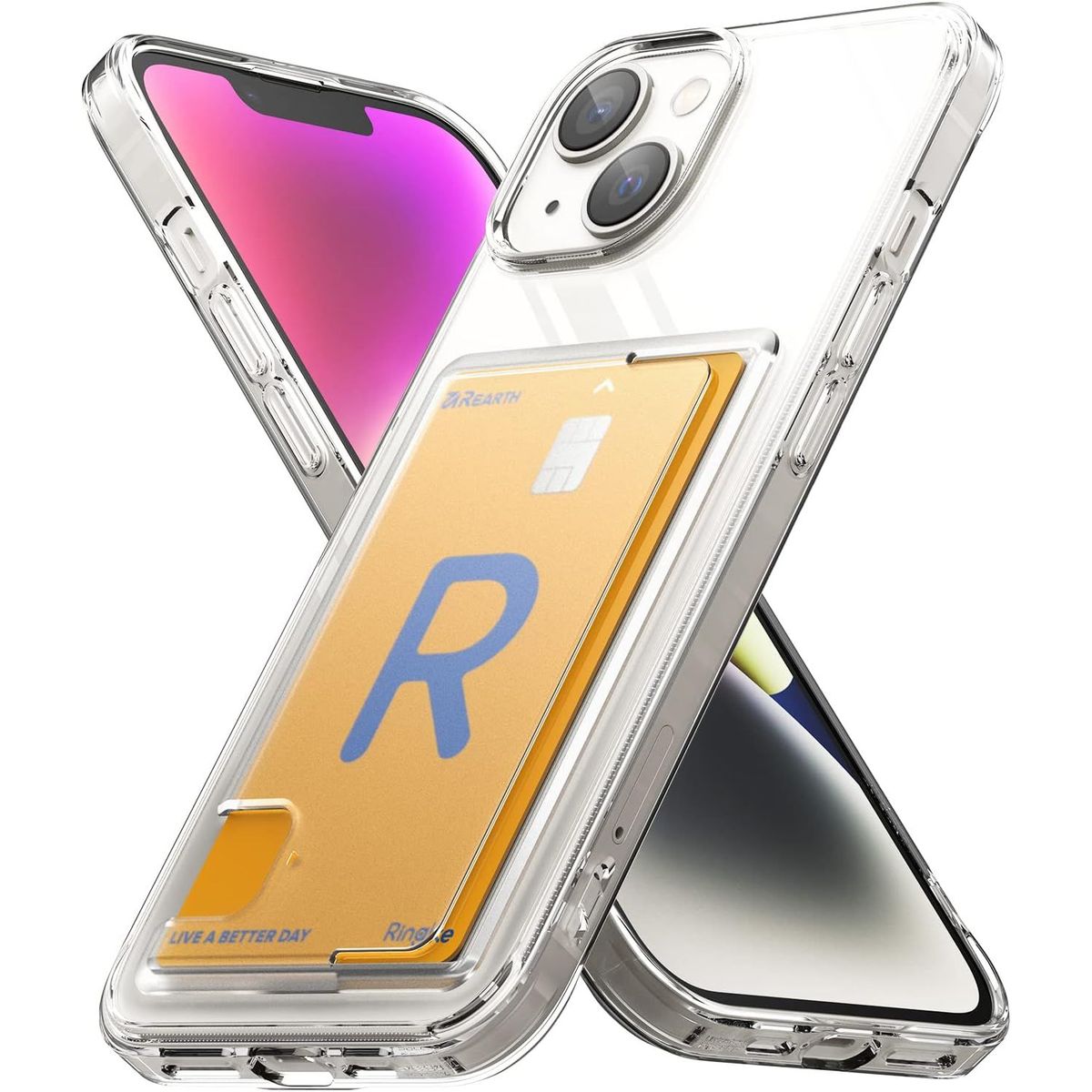 RINGKE - Case iPhone 14 Plus Ringke Tarjetero Transparente