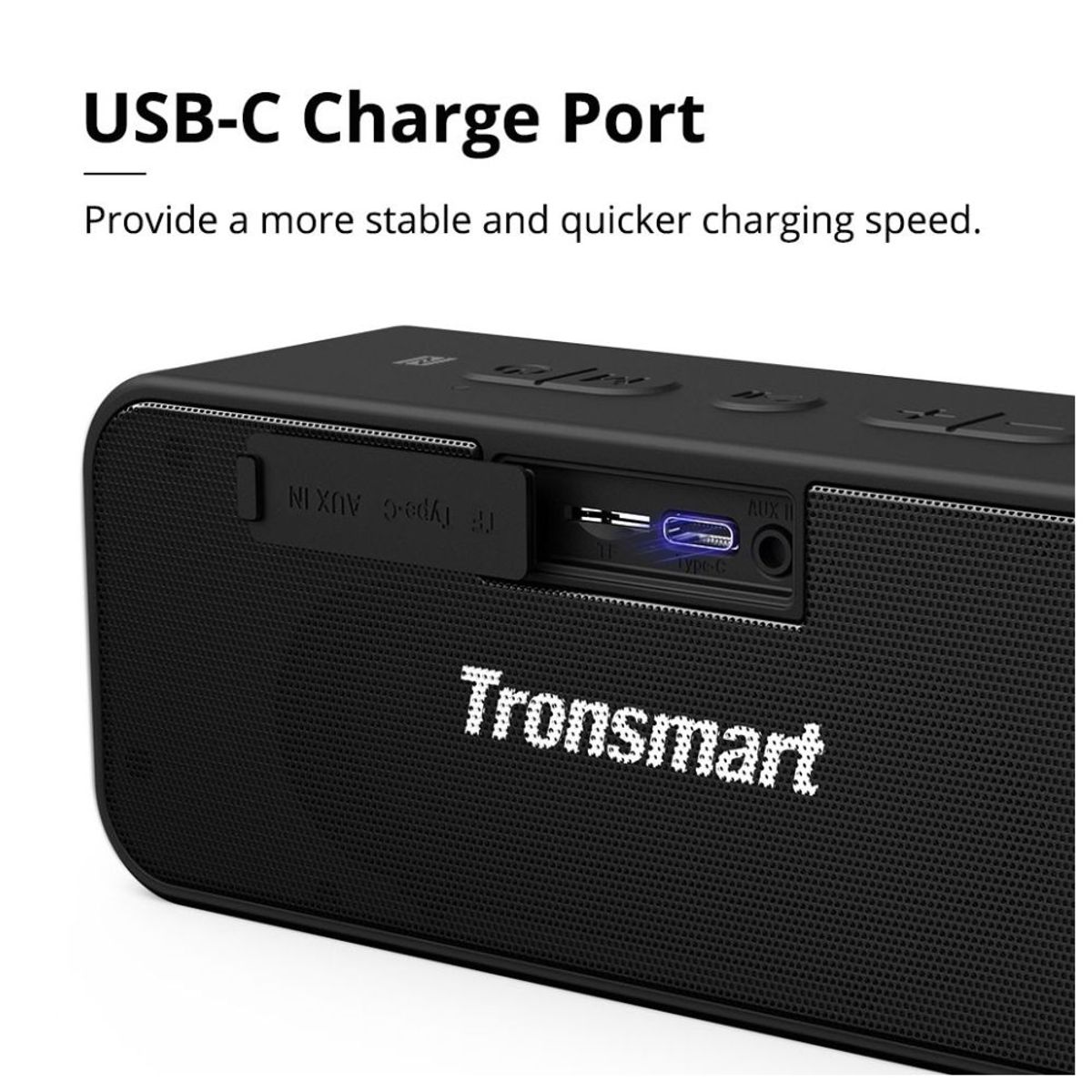 TRONSMART - Parlante Tronsmart T2 plus 20w ORIGINAL