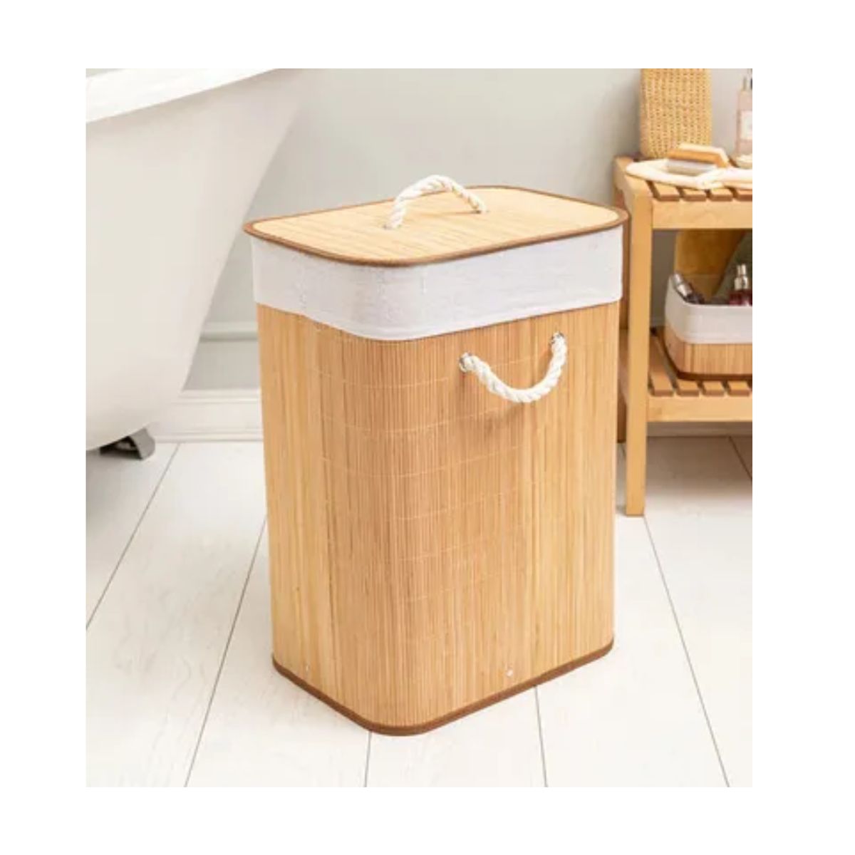 CUTE - CESTA RECTANGULAR PARA ROPA SUCIA