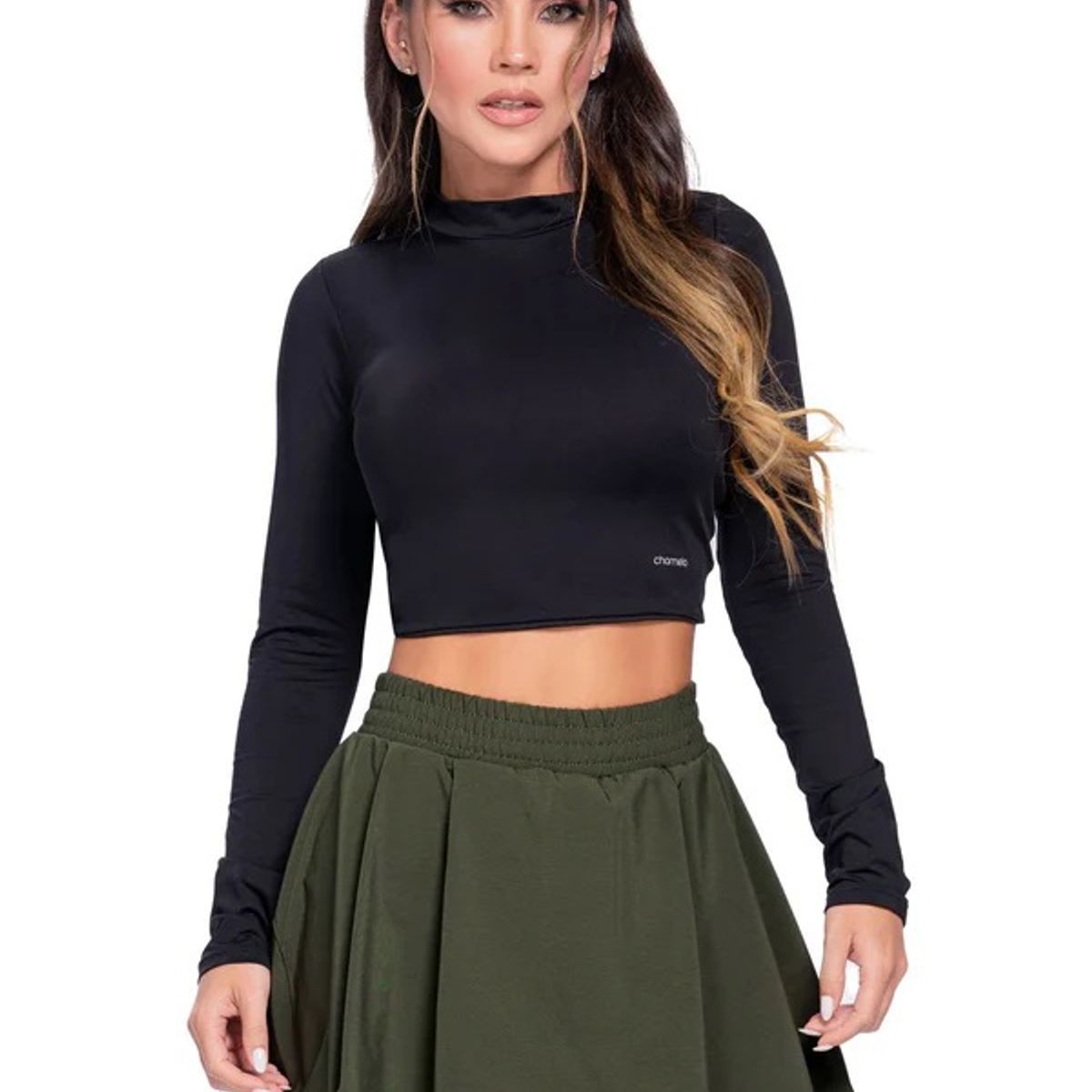 CHAMELA - Crop top mujer 41086