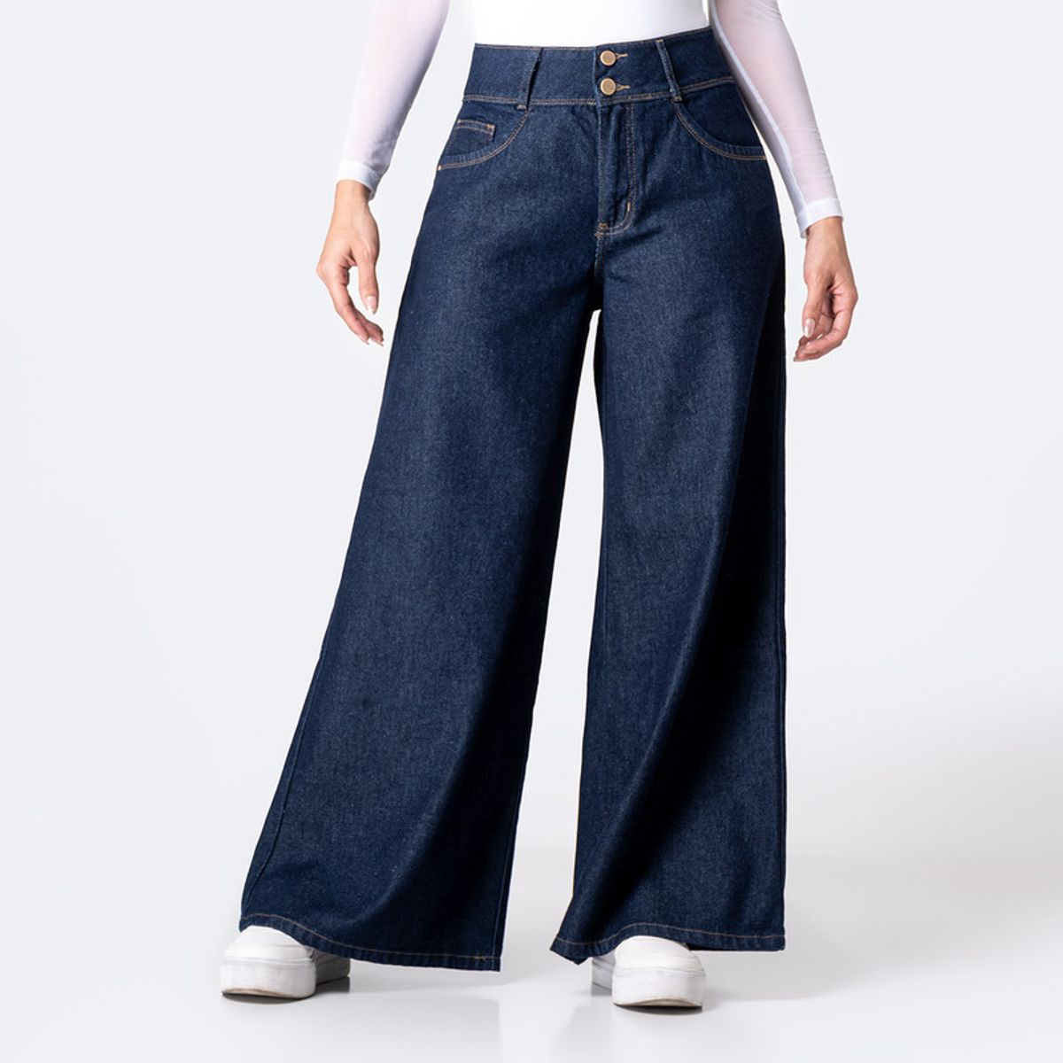 PIONIER - Pantalon Moda Denim Katrinah Mujer