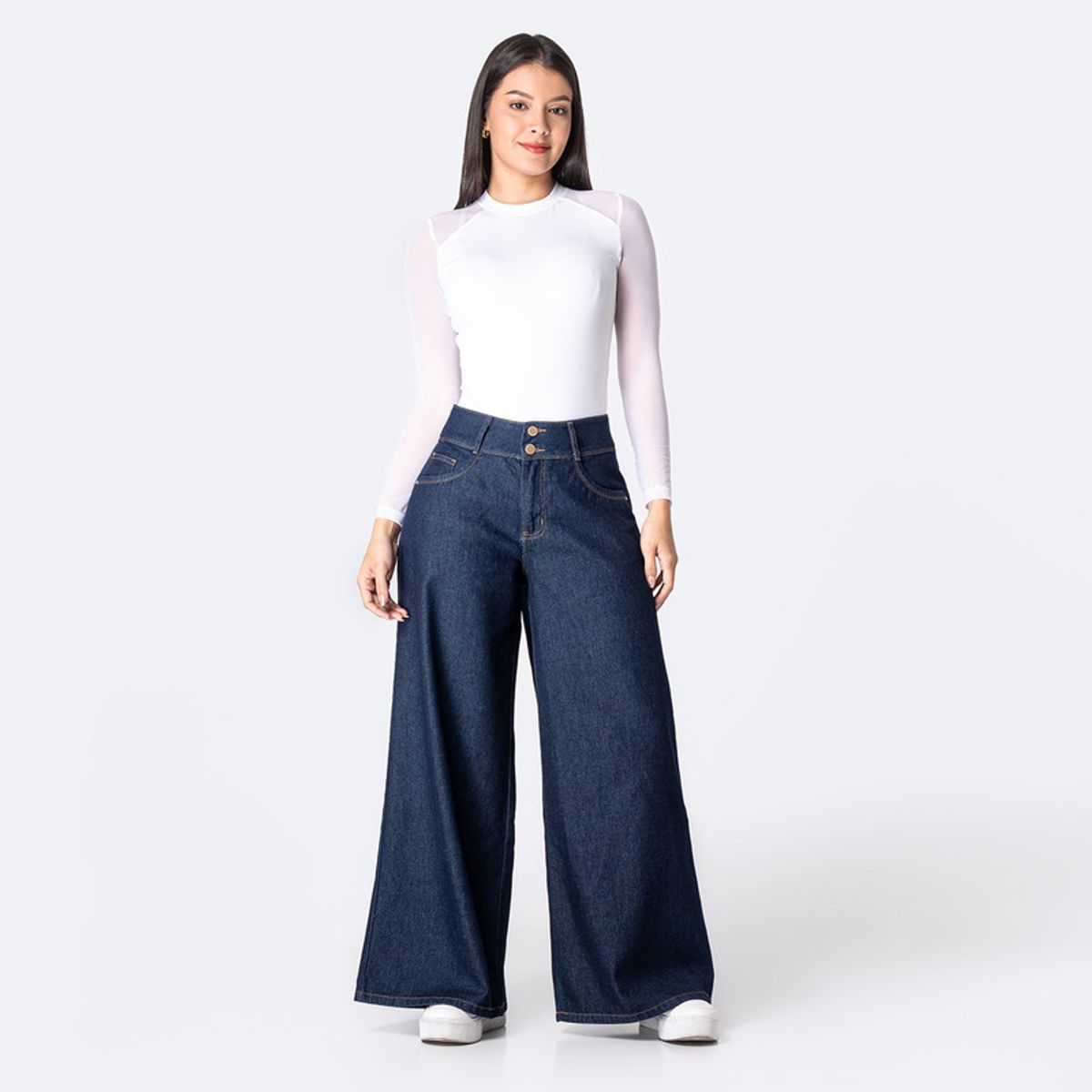 PIONIER - Pantalon Moda Denim Katrinah Mujer