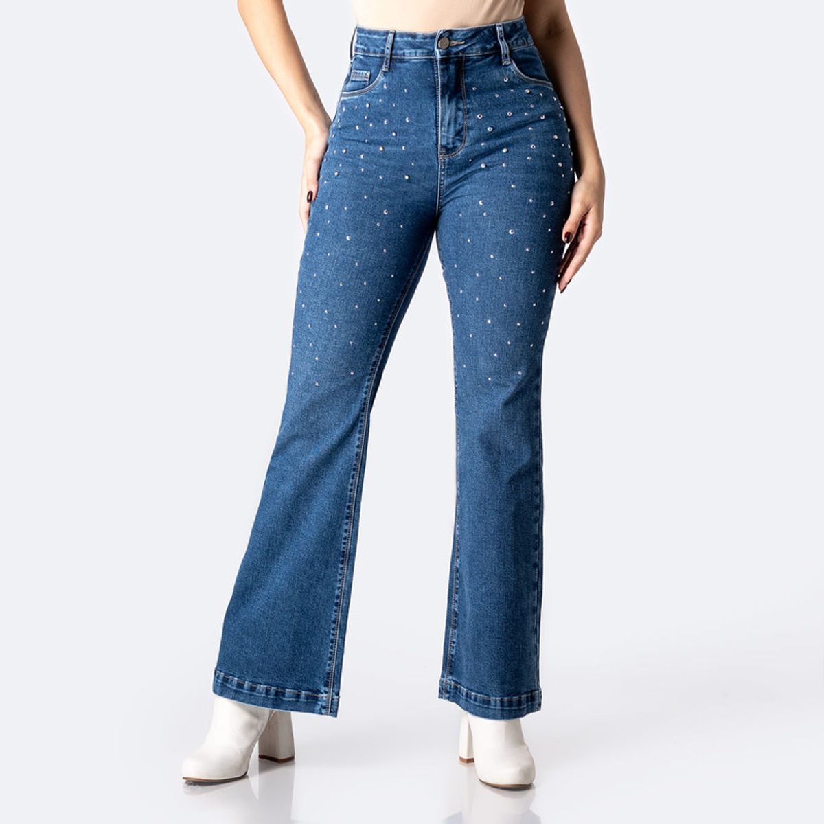 PIONIER - Pantalón Jean Denim Stretch Mujer Pionier Hallyh Bri