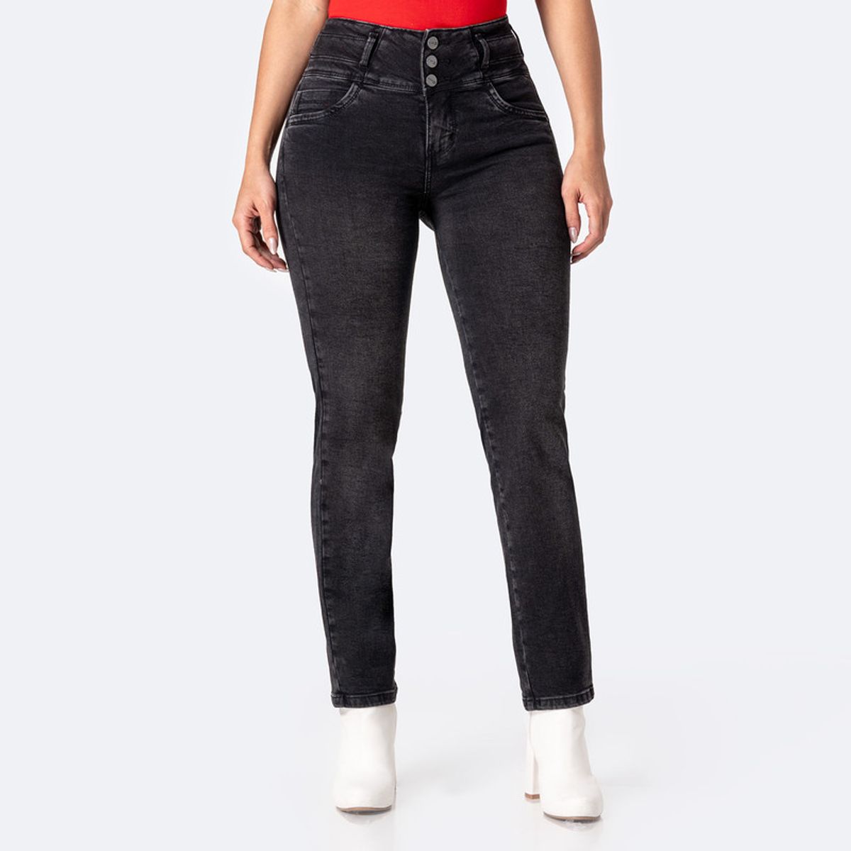 PIONIER - Pantalón Jean Denim Stretch Mujer Pionier Ainna