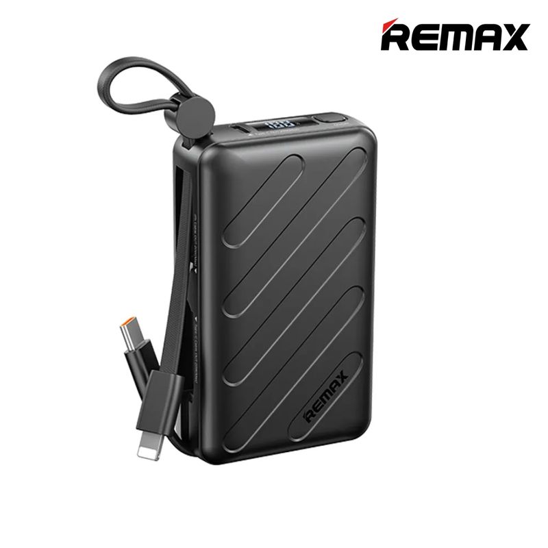Power Bank 10000mAh 20W Remax FC-08 Con Cables Integrados Lightning y ...