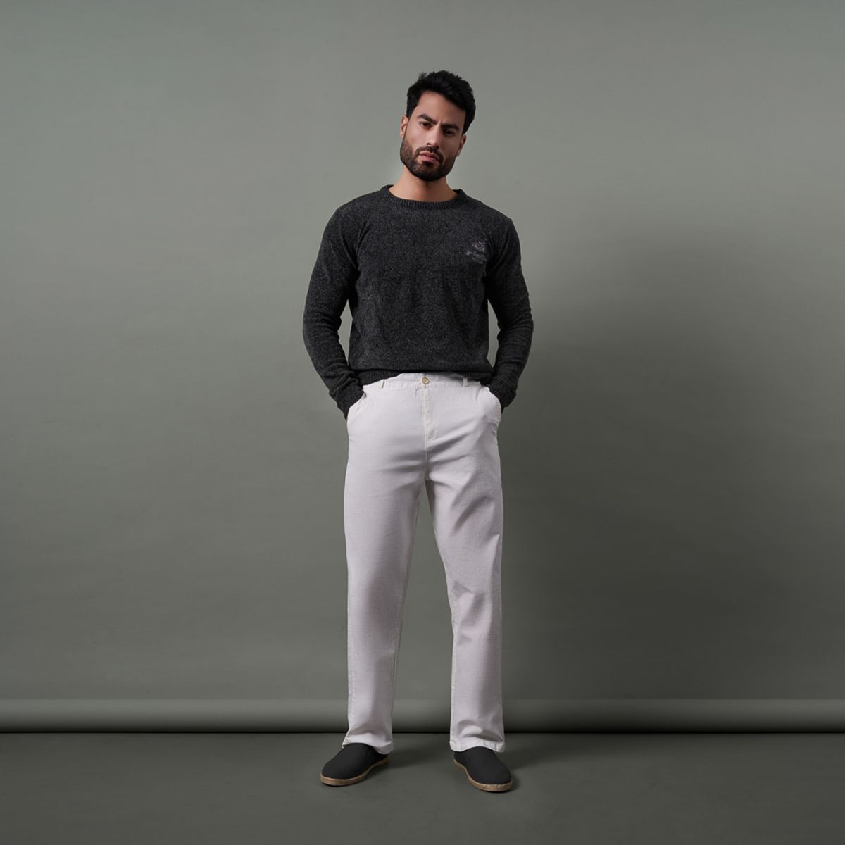 GENERICO - PANTALON ROYAL POLO HOMBRE - AZRAT-PA LINO