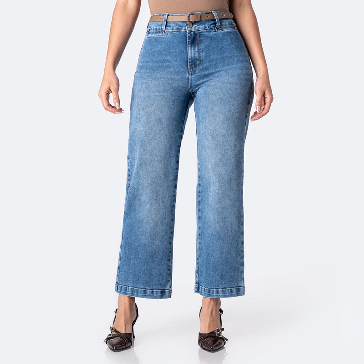 PIONIER - Pantalón Jean Denim Stretch Mujer Pionier Elinah