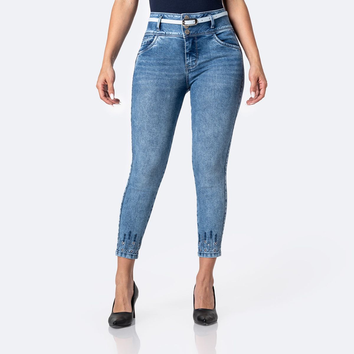 PIONIER - Pantalón Jean Denim Stretch Mujer Pionier Itsa