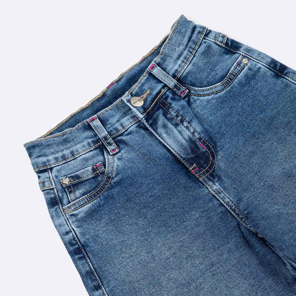 PIONIER - Pantalón Jean Denim Stretch Niña Pionier Leonelha-Disney