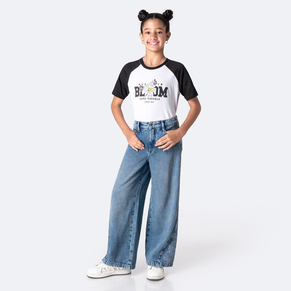 PIONIER - Pantalón Jean Denim Niña Pionier Berthahh