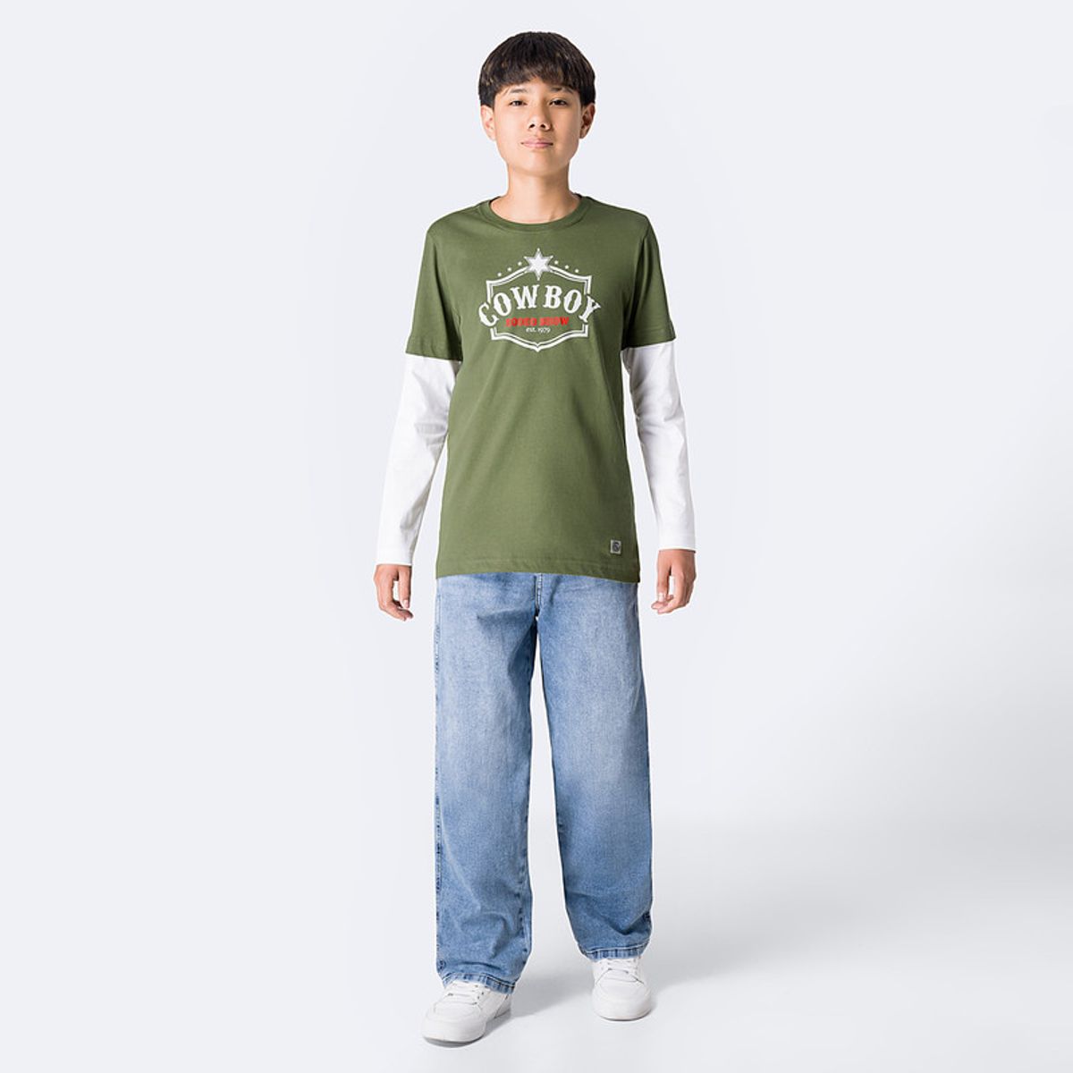 PIONIER - Pantalón Jean Denim Stretch Niño Pionier Edryano