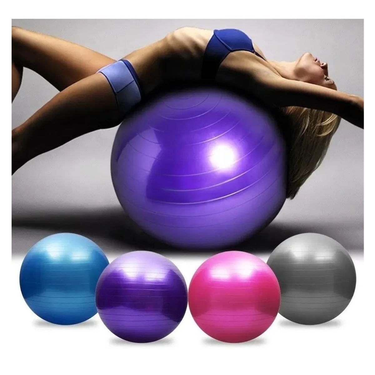 CUTE - PELOTA PARA HACER EJERCICIOS DE YOGA O PILATES DE 65 CM