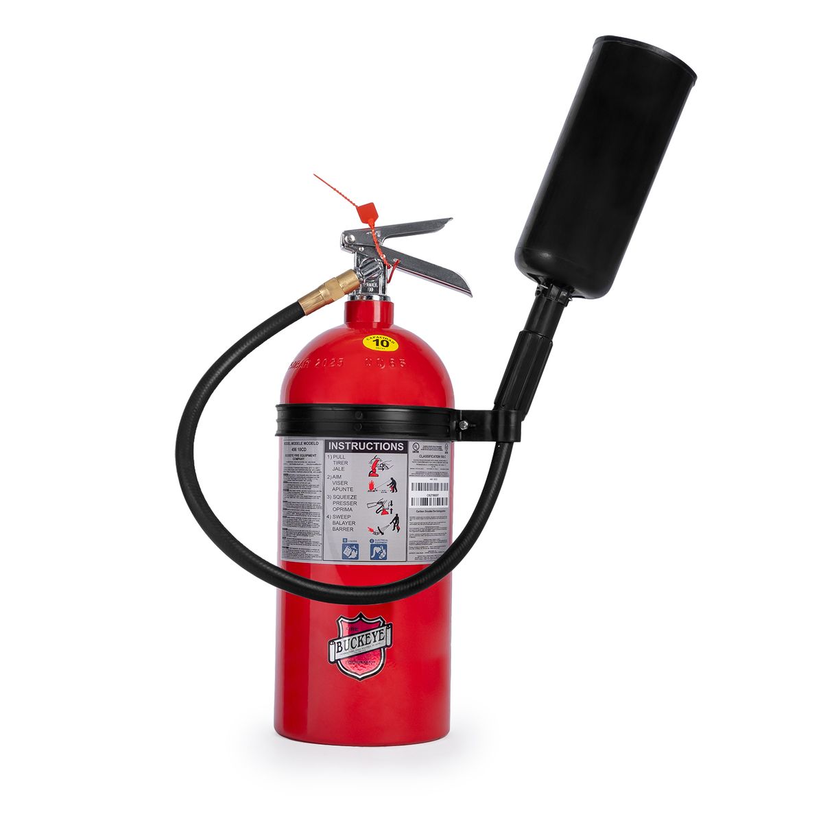 GENERICO - Extintor Polvo Químico Seco ABC BUCKEYE de 10 LB Certificado