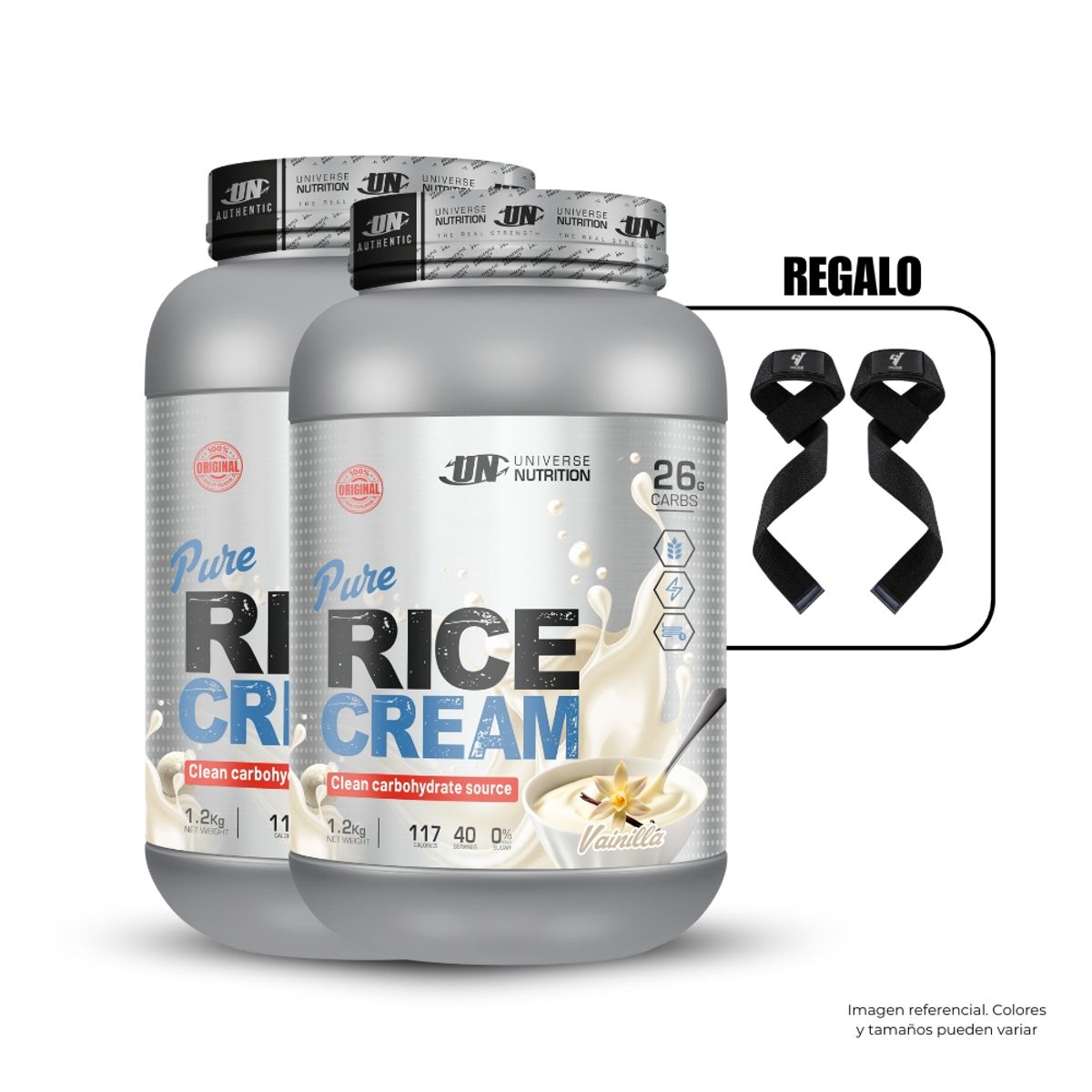 UNIVERSE NUTRITION - Crema de Arroz 1.2 kg Vainilla Pack x2