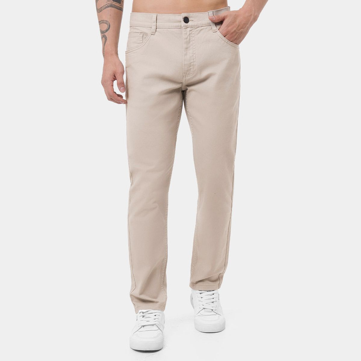 GZUCK - Pantalon Clasico Bull Denim New Rhilox Drill Hombre