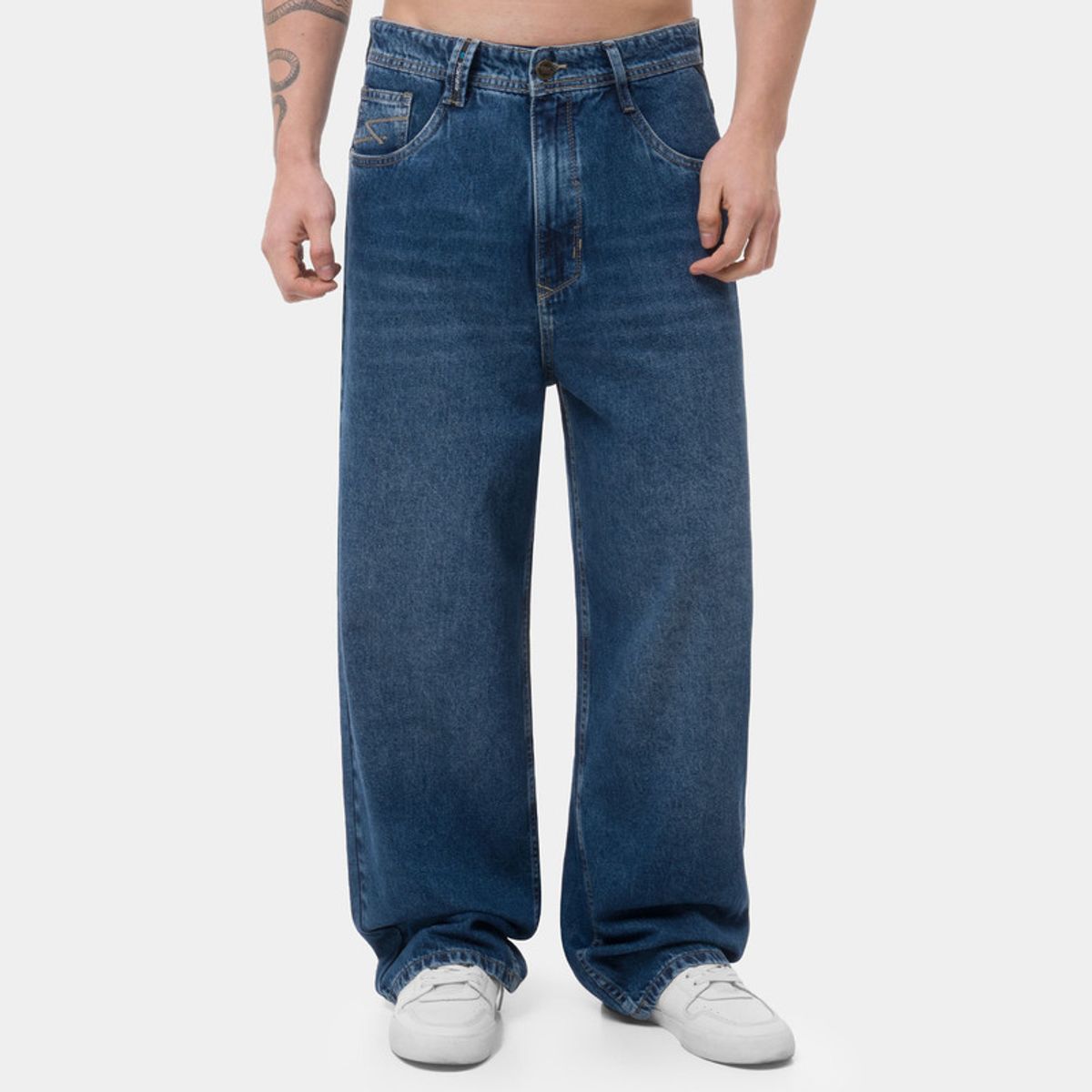 GZUCK - Pantalon Clasico Denim Woller Hombre