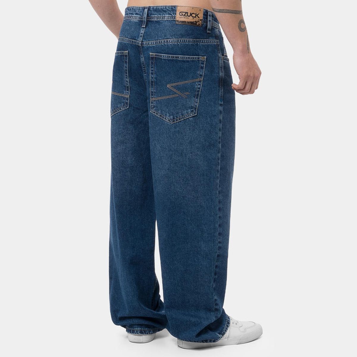 GZUCK - Pantalon Clasico Denim Woller Hombre