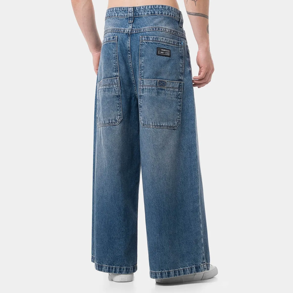 GZUCK - Pantalon Moda Denim Raion Hombre