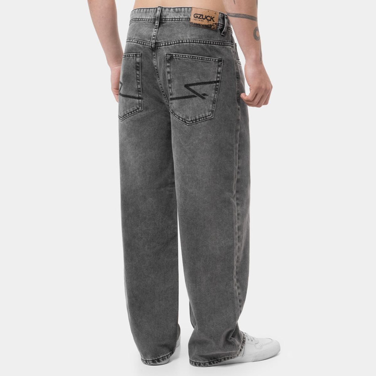 GZUCK - Pantalon Clasico Denim Woller Hombre