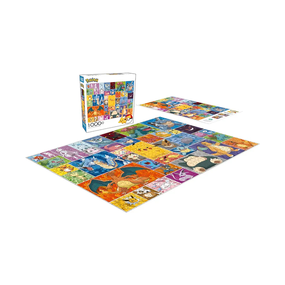 POKEMON - Rompecabeza Pokemon Kanto Cuadros 1000 Piezas