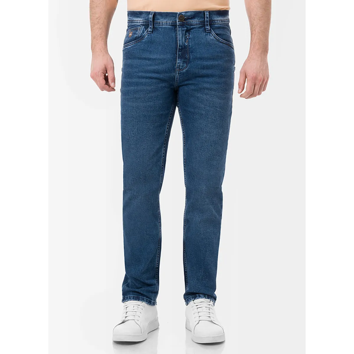 Norton - Pantalón Jean Semi Pitillo Denim Stretch Hombre Norton Franduk