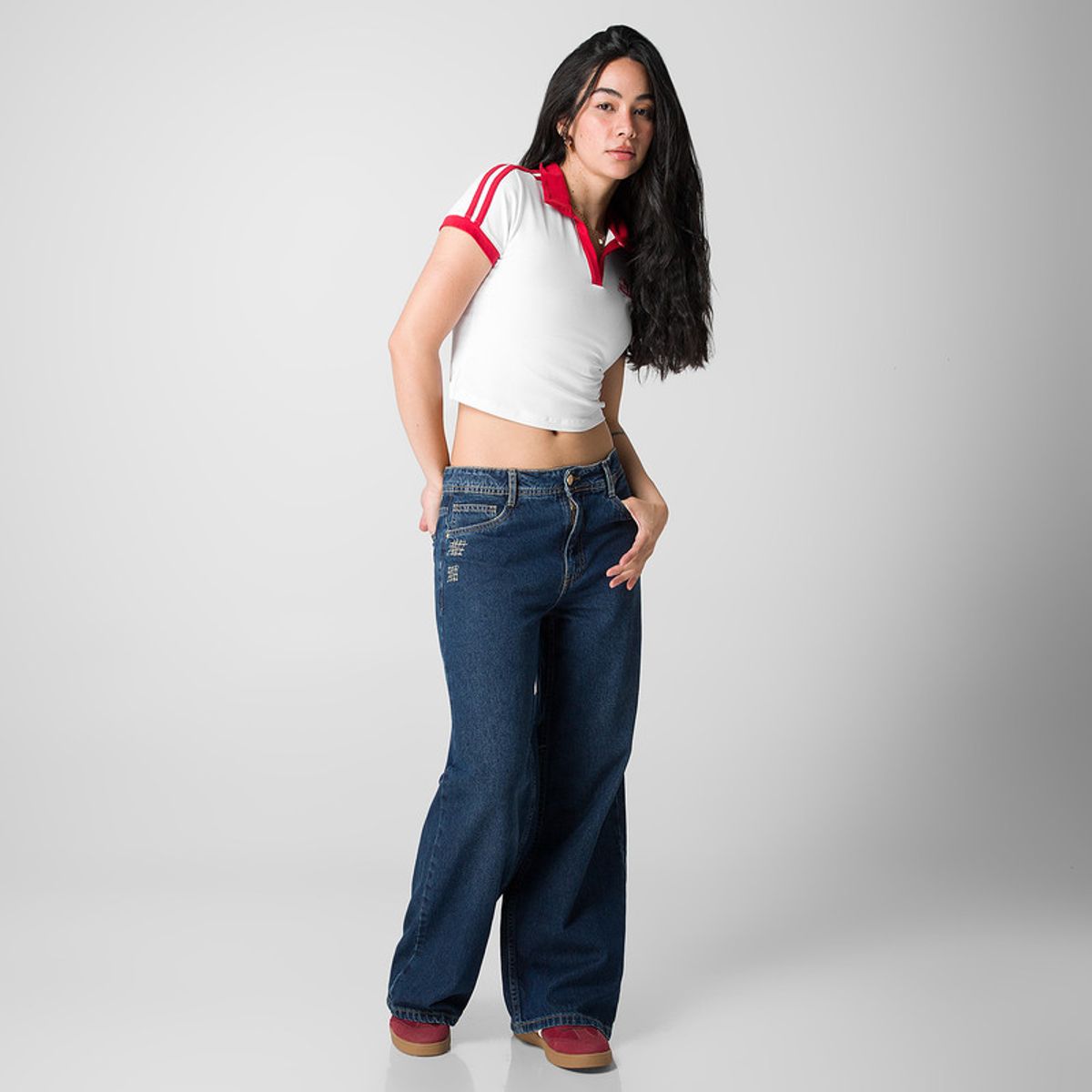 SQUEEZE - Pantalón Jean Denim Mujer Squeeze Adikia