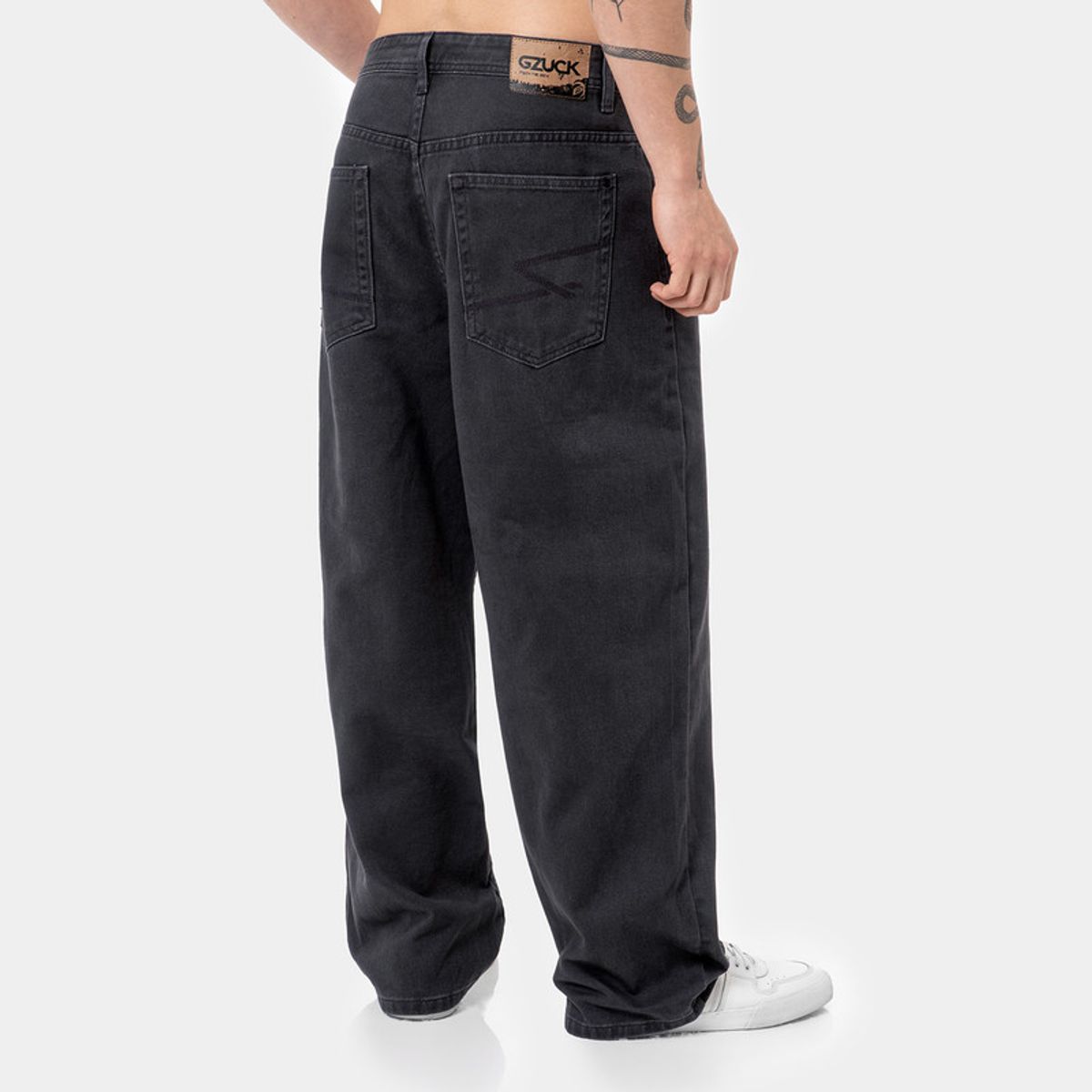 GZUCK - Pantalon Clasico Drill Woller Bull Denim Hombre