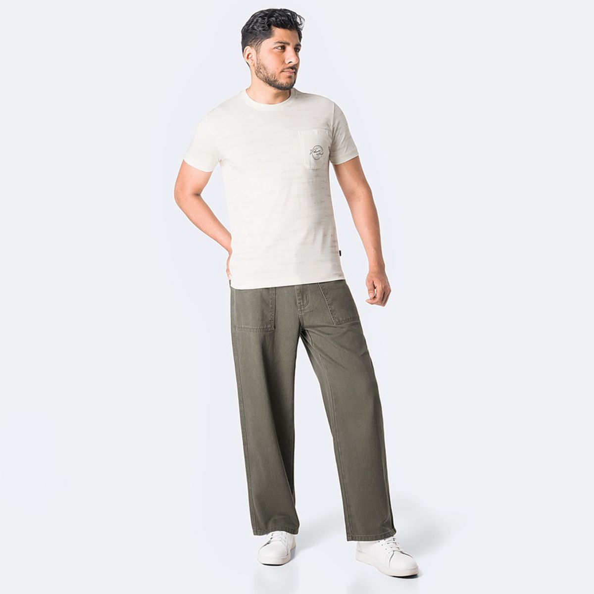 PIONIER - Pantalón Baggy Drill Hombre Pionier Lordd