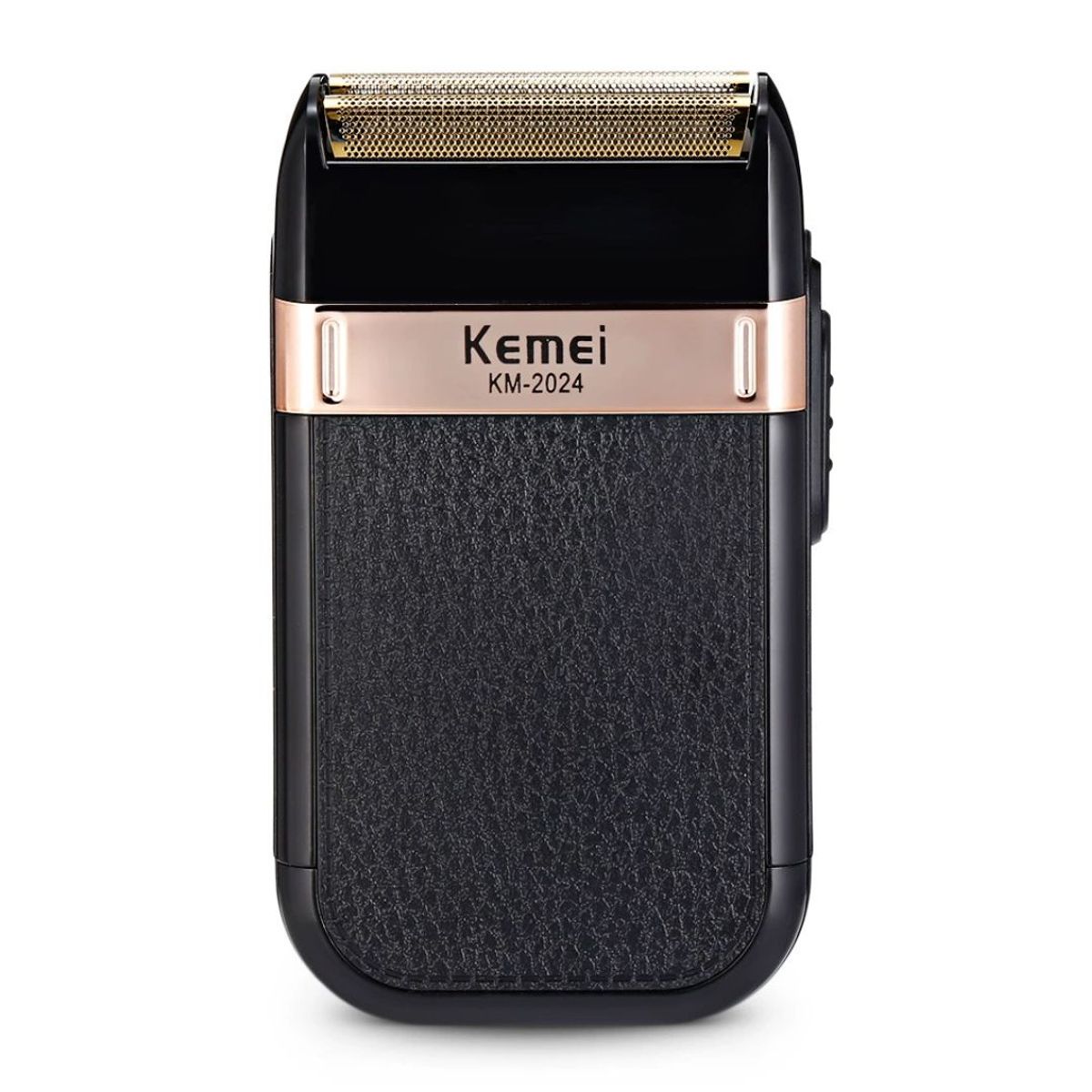 KEMEI - Afeitadora Eléctrica Kemei KM-2024 Recargable USB con Doble Cuchilla Flotante para Rostro y Cuello