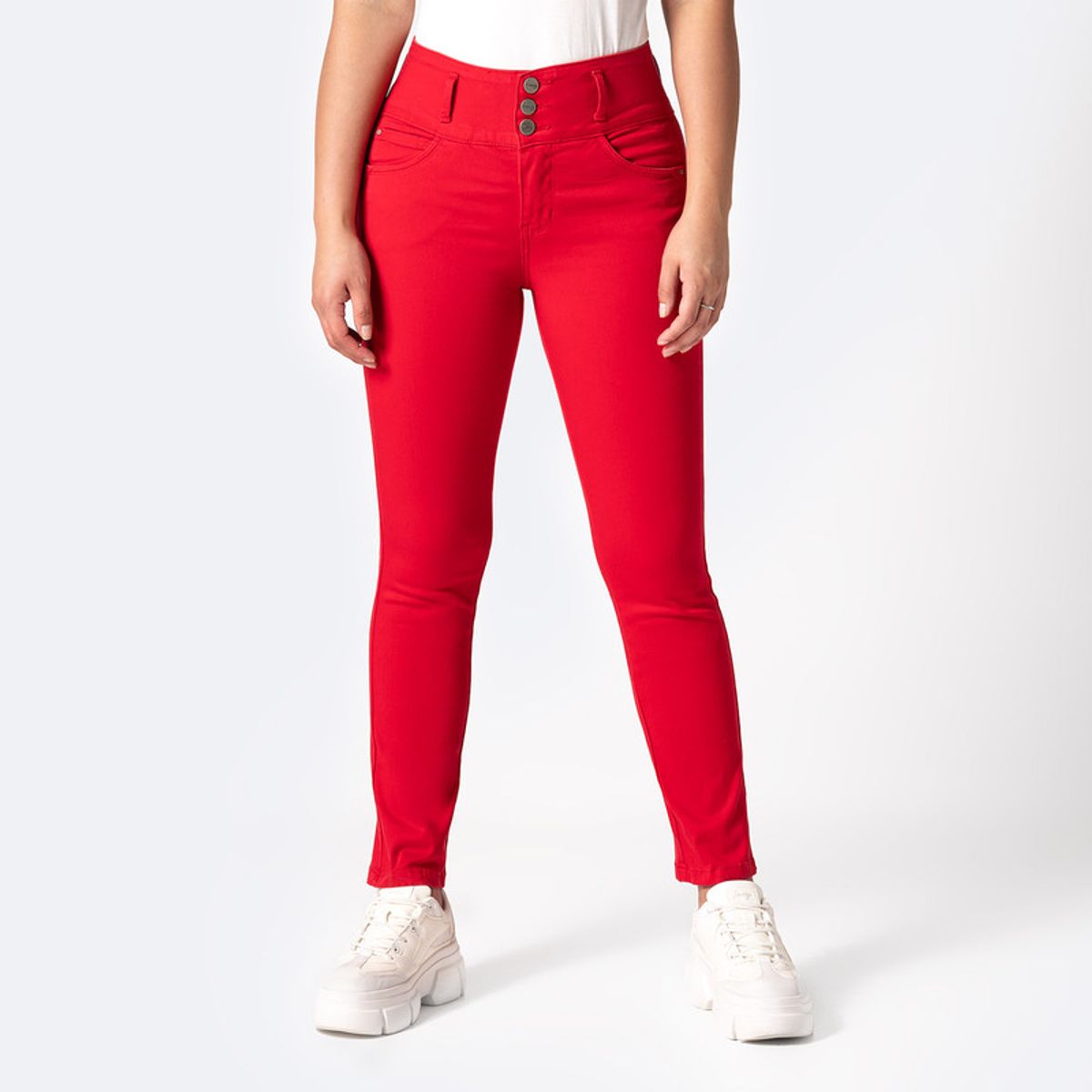 PIONIER - Pantalon Clasico Drill Stretch Katica Mujer