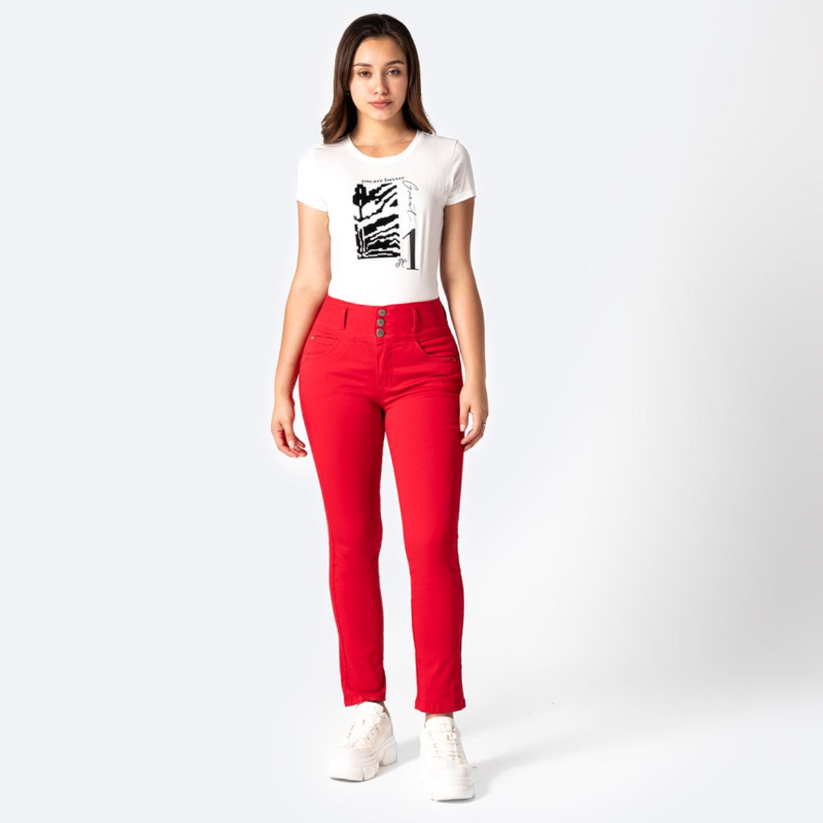 PIONIER - Pantalon Clasico Drill Stretch Katica Mujer