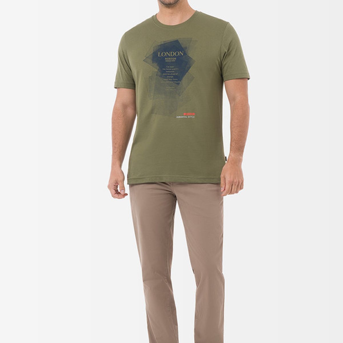 NORTON - Pantalon Clasico Drill Stretch Maycelo Hombre