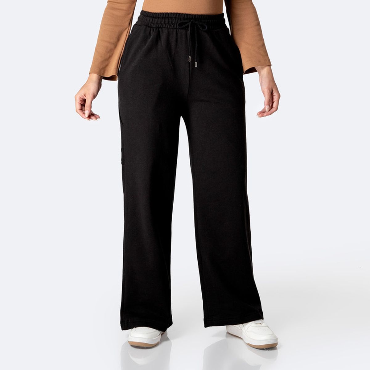 PIONIER - Pantalón Palazo Franela Mujer Pionier Dalia F