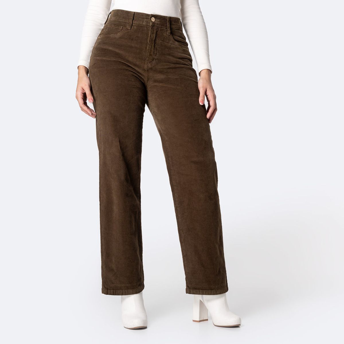 PIONIER - Pantalon Moda Corduroy Dugale Mujer