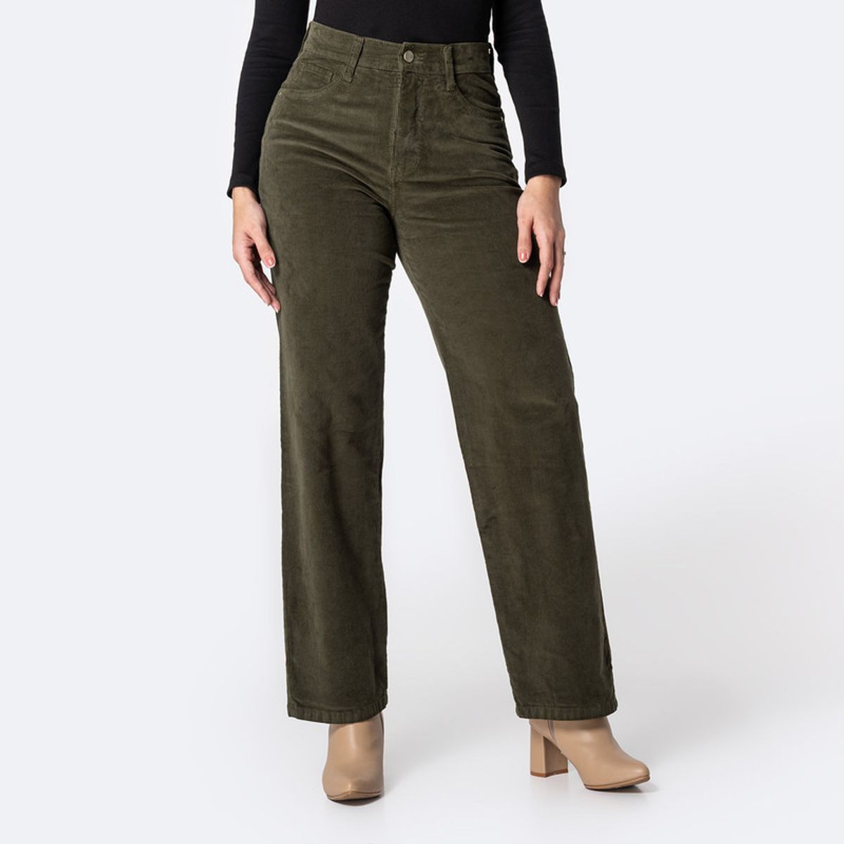 PIONIER - Pantalon Moda Corduroy Dugale Mujer