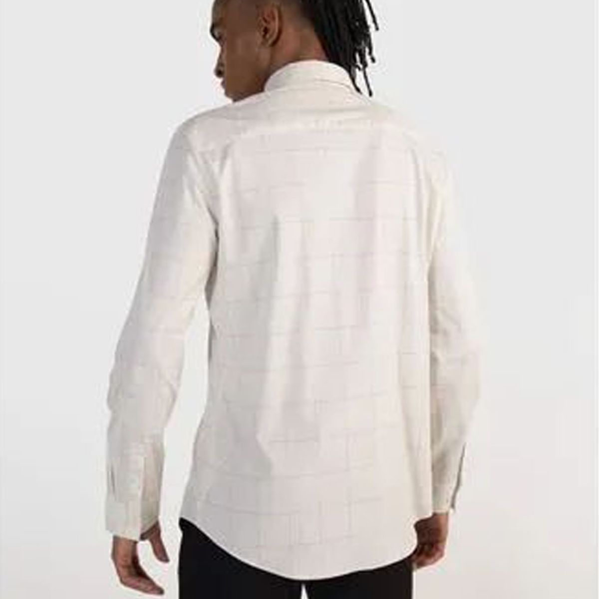 CALVIN KLEIN - CAMISA LS MINI WAFFLE HENLEY TEE