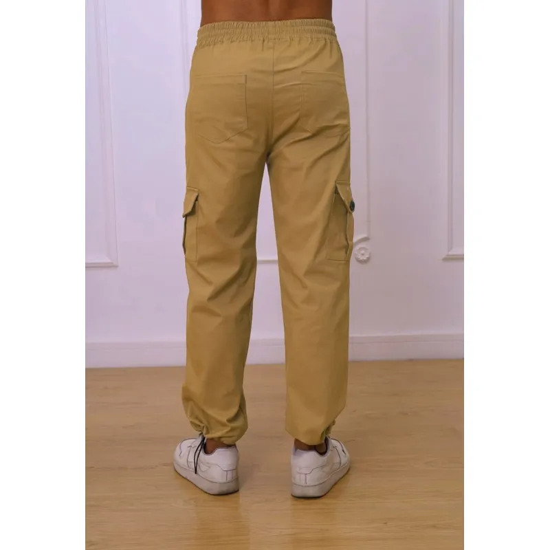 DM DEXMEN - Pantalón Dexmen Renzo dorado