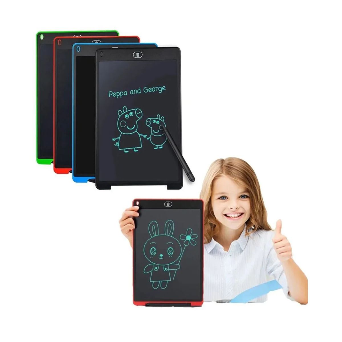 GENERICO - Pizarra Mágica Tableta Digital para niños 8.5