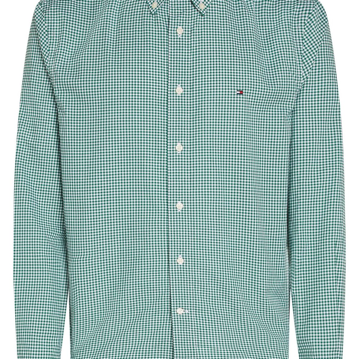 TOMMY HILFIGER - CAMISA FLEX POPLIN GINGHAM RF SHIRT
