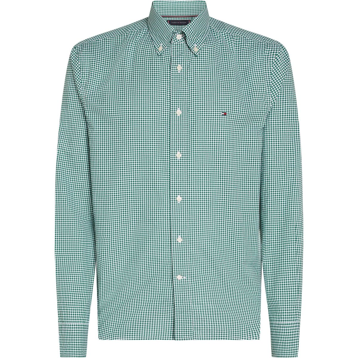 TOMMY HILFIGER - CAMISA FLEX POPLIN GINGHAM RF SHIRT