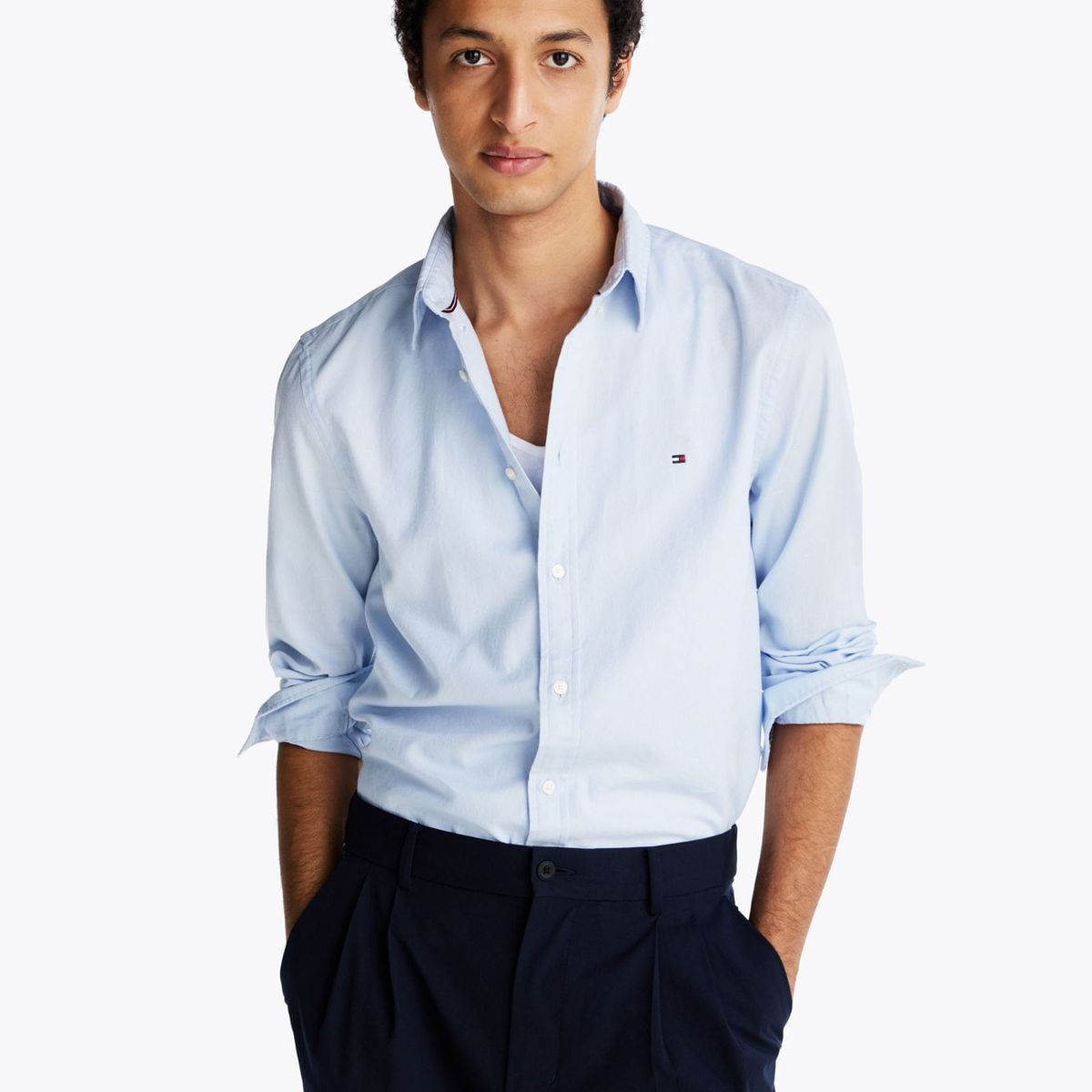 TOMMY HILFIGER - CAMISA FLEX DOBBY SF SHIRT 2