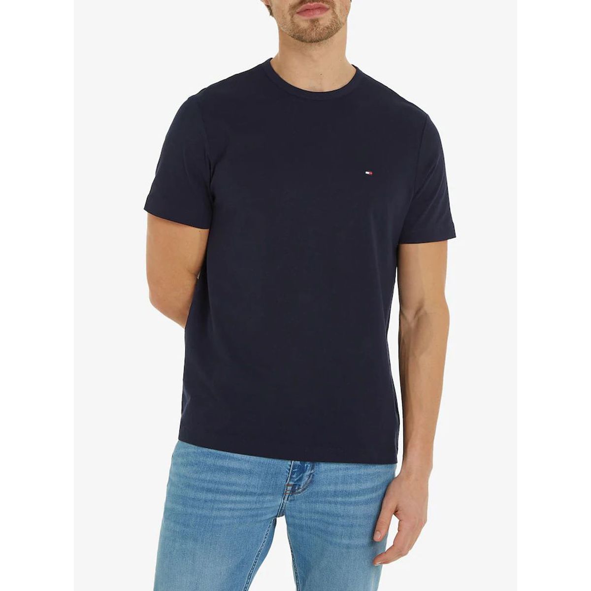 TOMMY HILFIGER - CAMISETA M/C WCC LINEN TEE TH