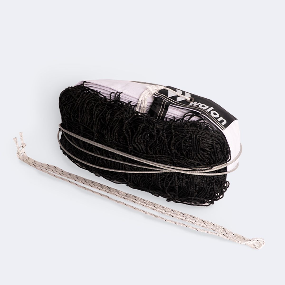 WALON - NET DE VOLEY PROFESIONAL 80 CABLE DE ACERO - 10 X 1 X 10 COCOS