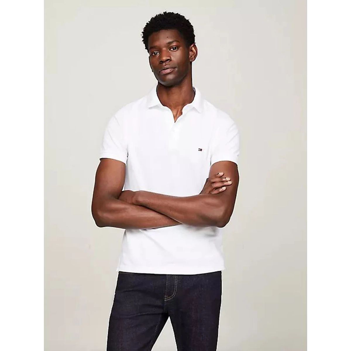 TOMMY HILFIGER - POLO M TOMMY STRETCH SLIM FIT POLO