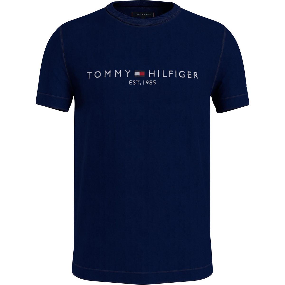 TOMMY HILFIGER - CAMISETA M/C GARMENT DYE TOMMY LOGO TEE TH