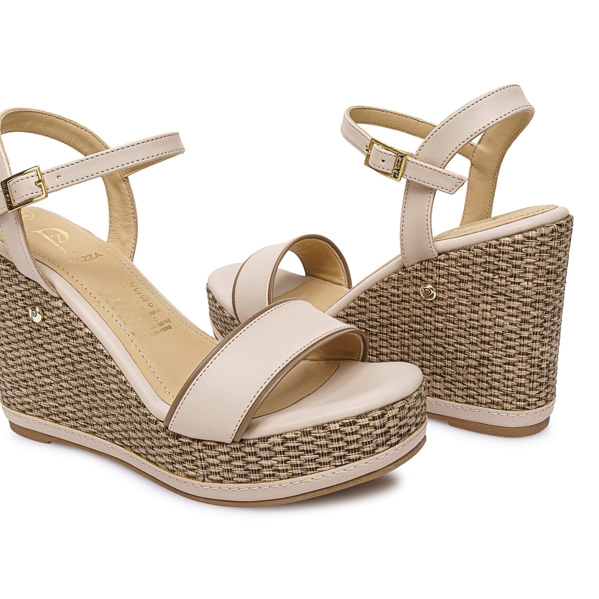 Piazza - Sandalia Dorsay Casual WAL-2622 Hueso Piazza