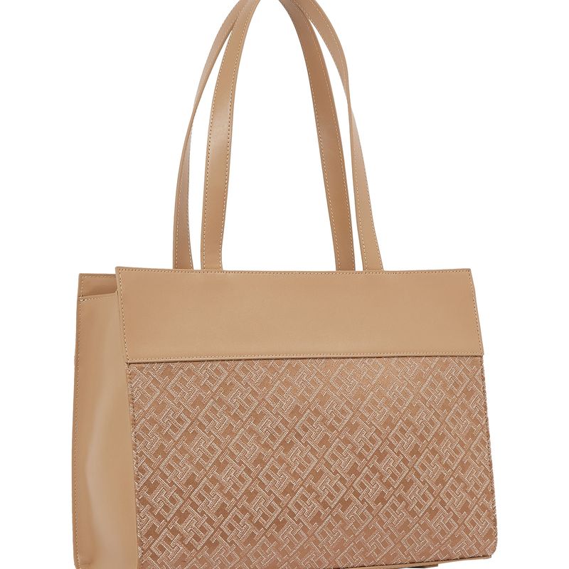 TOMMY HILFIGER - CARTERA IM LATAM JACQUARD TOTE TH